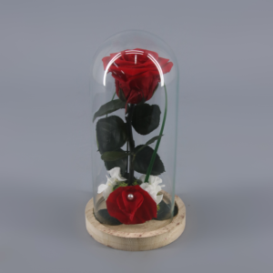 Arreglos Cristal Rosas Preservadas – Floristería la Fulla